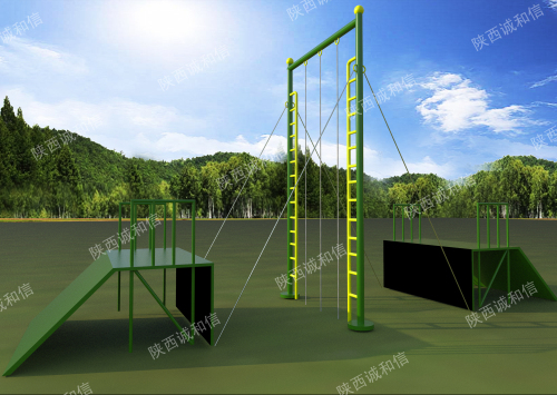 陕西诚和信特警八项训练器材-斜绳摆渡