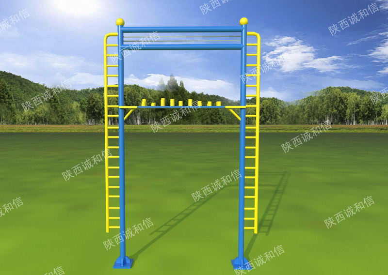 高空梅花桩-高空拓展训练器材