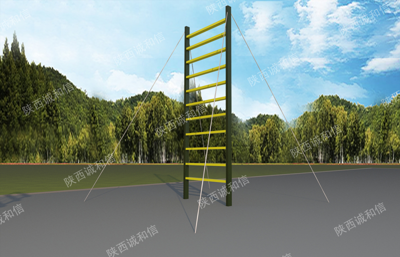 军事障碍训练器材-攀登高梯